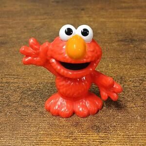 Elmo Sesame Workshop 2.5" Plastic Toy Figure